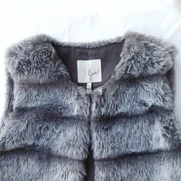 JOIE Sterling Faux Fur Vest | Cottagecore Boho Dreamy Soft Fall Layering Piece - Picture 9 of 11